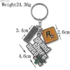 Key Rings Muti-Pendant Key Holder PS4 Xbox PC Keyfob Game GTA V Grand Theft Auto 5 Keychain For Fans Key Chains Key Ring llaveros J230427