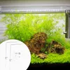 Lysningar Light Fish Tank Aquarium Holder Rack Hanging Stand Bracket Accessory Lights Dålig LED -växt Justerbar lamp Aluminiumpaket