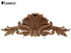 RUNBAZEF Antique Decorative Wood Appliques Furniture Decor Cabinet Door Irregular Wooden Mouldings Flower Carving Figurine Craft 24058863