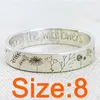 Band Rings Vintage Flower Ring for Women Bohemian Delicate Wildflowers Floral Finger Ring Handmade Wedding Party Birthday Jewelry Gifts AA230426