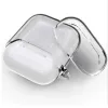 För AirPods Max hörlurar AirPods Pro 2 3 USB C Earphone Bluetooth Earskydd Tillbehör Transparent TPU Solid Silicone Waterproof Protective Case Airpod Headset