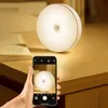 s PIR Motion Sensor LED USB Rechargeable Night For Kitchen Cabinet Wardrobe Lamp Staircase Wireless Closet Light AA230426