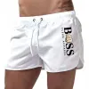 Bos 2023 Fashion Markalar Erkek Şort Klasik Moda Lüks Tasarımcı Mens Plaj Pantolon Traend Yaz Adam Bayanlar Nefes Alabilir Hızlı Kuru İnce Sıradan Spor Sweetpants