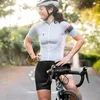 Racing Jackets Women Cycling Jersey Short Sleeve Maillot MTB Bicycle Clothing Mountain Bike Sportswear Summer Team Shirts