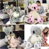 Pluszowe lalki 100-80 cm Big NT Australia Koala Plush Toy Soft Sched Bear Doll Toys Kids Juguetes For Girl