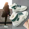 Scarpe eleganti Little White da donna High Top 2023 inverno peluche cotone versione coreana scarpa da tavolo sportiva casual alla moda versatile