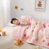 Kołniery koce Zimowe ciepłe kołdrę dla dzieci kołdra kołdry lato miękka na drzemka łóżko łóżko grube koc nowonarodzony niemowlę owinę