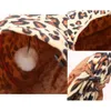 Toys Tunnel Cat Toy Leopard Print Long Tunnel Pet Toys Kitten Play Tent Toy