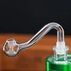 Pyrex Glass Oil Burner Rura 10 mm samce żeńskie rurki szklane adapter banger paznokcie do bong bong vromp