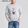 NOWA Z HURIE RL Designer Mężczyźni Knits Sweter Ralphs Polos Bear Polo Laurens Pullover Crewneck Long Rleeve Casual Bear Mens Woemns Bluie