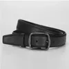 Ceinture de créateur de luxe Ceinture pour hommes Élément classique Ceintures à boucle ardillon or et argent boucle noire largeur décontractée 38cm taille 105-120cm Kpxtb