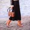 Lüks erkek Cleo longchammp tote omuz çantası BOXTROT crossbody tasarımcı kare postacı çantası Bayan çanta sling şehir debriyaj siyah çanta cüzdan gerçek Deri çantalar