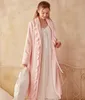 Kvinnors mantel Autumn Winter Women Sleepwear Flanell Robe Thicken Ruffle Pyjamas.Lolita Lady Bathrobes Nightgown Robes Dressing Gown Loungewear 231127