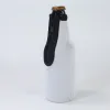 Sublimation Neoprene Beer Bottle Sleeve Blank Reusable Bottle Sleeve Organization Insulated Sleeves Bottle Cover