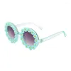 Sunglasses Fashion Kids Children Round Flower Girl Boy Baby Sport Shades Glasses UV400 Outdoor Sun Protection Eyewear