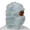 Berretti/berretti con teschio passamontagna maschera da sci invecchiato berretti lavorati a maglia cappelli Skullies berretto elastico inverno caldo integrale Shiesty Y23