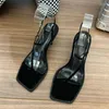 Sandálias Bailamos Women Summer Slides Sexy Slides 2023 Kitten Selppers Designer Brand Shoes Dess Shoes Roma