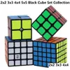 Magic Cubes Magic Cubes Toys 2x2 Speed ​​Bube Black Base Puzzle Inteligentna gra Bright Drop Dostawa