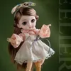 Dolls dockor 13 MOVERABLE FOUNEDED 112 16CM BJD FÖR GIRLER 3D EYE DRESACH UP FASHING PLASTIC TOYS Härlig födelsedagspresent Högkvalitativ 230427