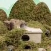 Kooien Bos Droog Mos Hamster Gouden Beer Nest Beddengoed Schoon Stofvrij Natuurlijk materiaal Hamsterkooi Landschapsarchitectuur Accessoires voor kleine huisdieren