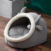 Mats New Deep Sleep Pet Bed Cat Basket Lounger Small Dog Cave Bed Sofa Pet Comfortable Tent Rabbit House Cats Products Props For Home