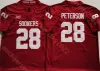 Herren genähte Oklahoma Sooners College-Football-Trikots 1 Kyler Murray Baker Mayfield Jalen Hurts CeeDee Lamb Marquise Brown Adrian Peterson