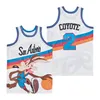 Wile E Coyote Movie Basketball Trikots Film X Looney Tunes Retro Team Sport Reine Baumwolle Retire Atmungsaktiver Vintage Pullover College HipHop Stickerei Sommerhemd