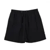 Gym Clothing Chic Men Shorts Soft Short Pants Breathable Solid Color Summer Keep Cooling