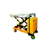 Electric lifting platform car mobile hydraulic lift grinder car small electric platform spot