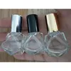 8 ml glazen rol op flessen diamantvormige transparante essentiële olie parfum fles draagbare reiscosmetica sub botteling