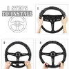 Steering Wheel Covers Cute Zombie Boy Pattern Decoration Car High Quality Sweat Absorption Vehicle Clean Protector For Truck Van