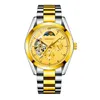 Wristwatches Fashion Brand Men's Watch Zelonter Luxury Luminous Calendar High Quality Steel Strap Mechanical Watches Casual Office