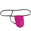 Uomo Spandex Rigonfiamento Perizoma Perizoma Intimo Regolato T-back MIni Bikini Stretch Posing Tangas