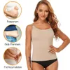 Damen Shapers Bauchkontrolle Shapewear Glatte Körperformung Camisole Tanktops Abnehmen Unterwäsche Nahtlose Kompression Shaper Weste 230426