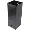 Umbrellas Metal Umbrella Stand Rack Square Holder Bin Bucket Free Standing Cane Walking Sticks Golf Clubs Organizer