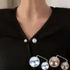 Brooches 3Pcs Double Pearl Brooch Pins Exquisite Elegant For Women Sweater Cardigan Clip Summer Dress Decoration Jewelry Clips