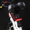 Bike Lights Deemount Rechargeable COB LED USB Mountain Bike Tail Light Taillight MTB Safety Warning Bicycle Rear Light Bicycle Lamp P230427