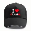 Caps Ball Caps I Love Canada Baseball Cap Funny Puns żartuje humor y2k hat unisex swobodne dla mężczyzn kobiety