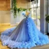 Casual Dresses Ball Gown Tulle For Women Ruffles Long Birthday Dress Po Shoots Custom Made Celebrity Party Gowns