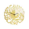 Wanduhren aus Acryl zum Aufhängen mit arabischen Zahlen, leichtes, modernes Design für Badezimmer, Dekoration, Küche