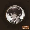 Broches Anime Bungo chiens errants broche broches Cosplay Nakahara Chuuya Dazai Osamu métal Badge sac accessoires bijoux Fans cadeaux