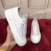 Top Hot Designer Track Sneakers Platform Trainer Shoes Hombres Mujeres Leather Sneaker White Black zapatos cómodos
