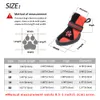 Schuhe 4 Stück Sport Hundeschuhe Winter Haustier Schneestiefel rutschfeste Hundeschuhe Reflektierende Haustierschuhe Stiefel Socken für große Hunde Husky Wandern