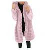 Vestes pour femmes Outwear Coat Body Jacket Faux-Fur' Sleeve Womens Gilet Long Warmer Women's