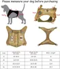 Vests Dog Clothes Tactical Service Vest Harness K9 Military Molle Outdoor Training Hunting WearResisting Pet Cloth