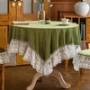 Table Cloth Vintage Velvet Round Home Dining Tea Romantic And Beautiful Q2S1020