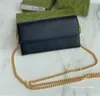 Qualität Designer Frau Tasche Handtasche Clutch Leder Umhängetaschen Originalverpackung Mode Damen Mädchen Kartenhalter Handy