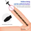 3PCS Long Hollow Urethra Catheter Dilator Silicone Horse Eye Stimulation Bdsm Sex Toy for Men Penis Plug Insert Threaded Catheter