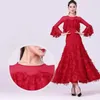 Stage Wear 2023 Elegant Ballroom Dance Dress Standard Waltz Dancing Clothes Women Competition Modern Practice Costumes Dancewear