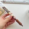 Creatieve hart chocolade gel inktpennen voor het schrijven van kenmerkende schoolstudenten pen beloning neutrale briefpapier geschenken mode